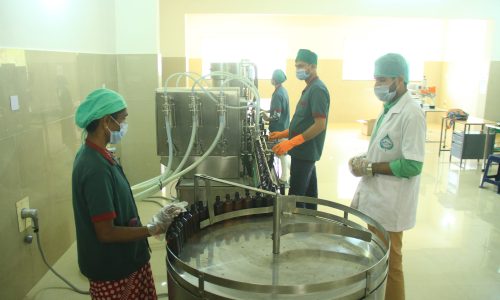 AUTOMATIC LIQUID FILLING MACHINE(VOLUMETRIC FILLING SECTION)