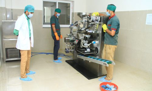 BLISTER PACKING SECTION
