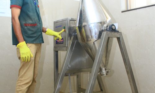 DOUBLE CONE BLENDER(TABLET PUNCHING MACHINE)