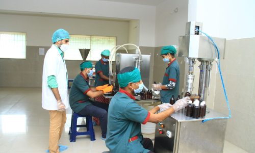 SEMI AYUTOMATIC LIQUID FILLING MACHINE